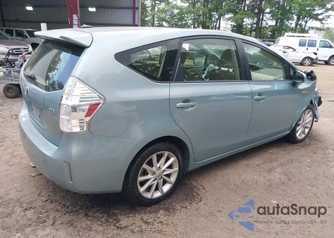 2014 Toyota Prius V Five/Three/Two из США, поврежденный, VIN JTDZN3EU8E3310974